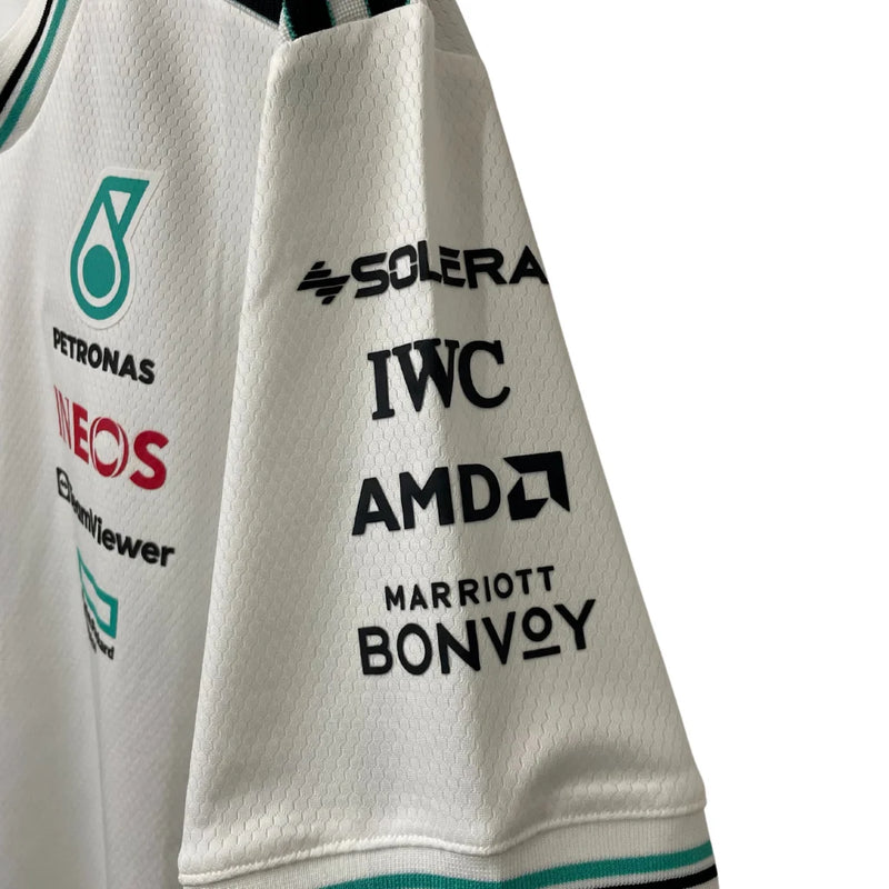Lançamento Camiseta Branca Mercedes - 2025