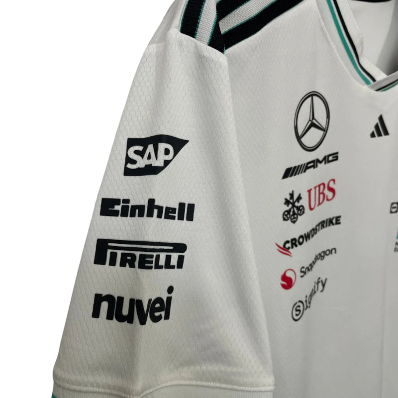 Lançamento Camiseta Branca Mercedes - 2025