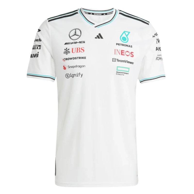 Lançamento Camiseta Branca Mercedes - 2025