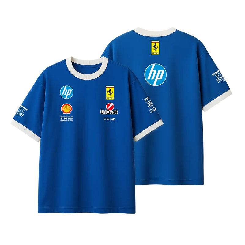 Lançamento Camiseta Oversized Scuderia Ferrari HP GP Monza - 2025
