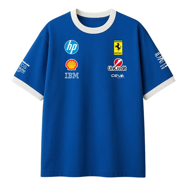 Lançamento Camiseta Oversized Scuderia Ferrari HP GP Monza - 2025