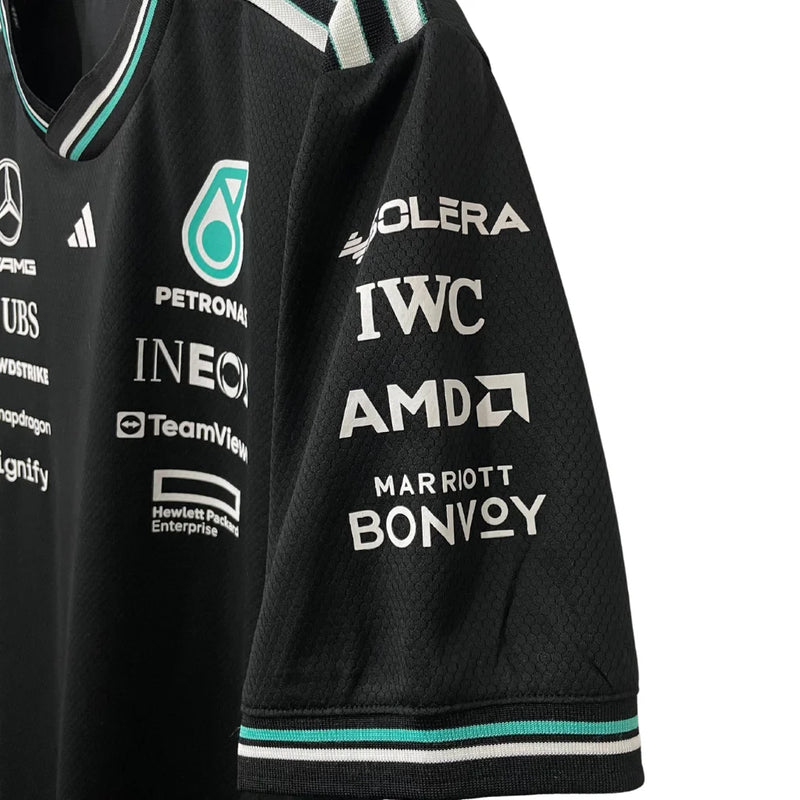 Lançamento Camiseta Preta Mercedes - 2025