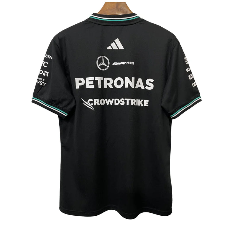 Lançamento Camiseta Preta Mercedes - 2025