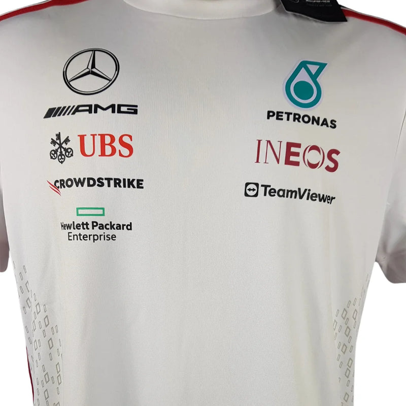 Camiseta Branca Mercedes - 2023