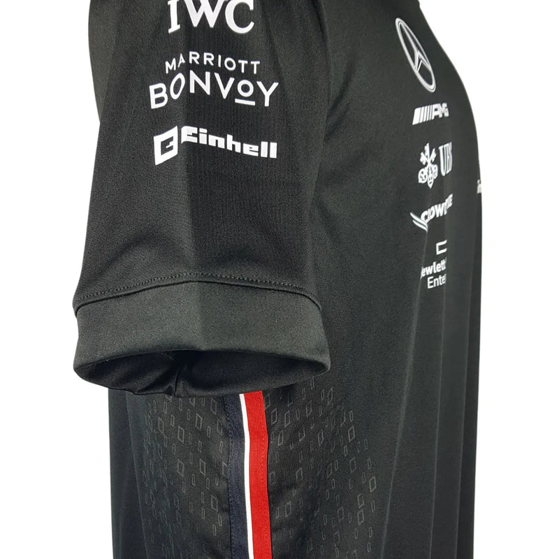 Camiseta Preta Mercedes - 2023