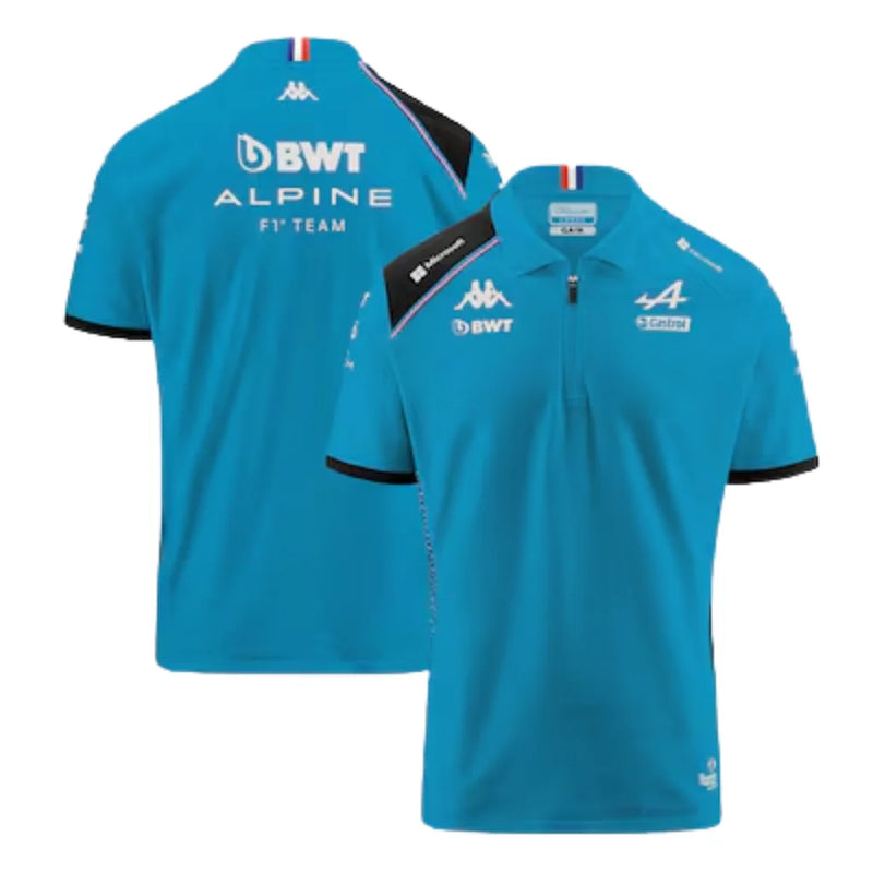 Polo Funcional Azul Alpine - 2023