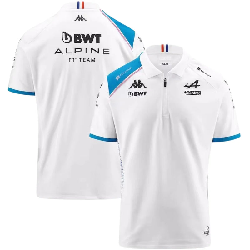 Polo Funcional Branca Alpine - 2023