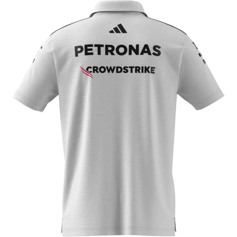 Lançamento Camisa Polo Branca Mercedes - 2025