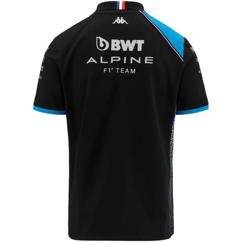 Polo Funcional Preta Alpine - 2023