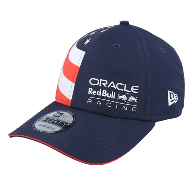 Boné Red Bull Racing Edição Especial Miami 2024 - Azul Marinho